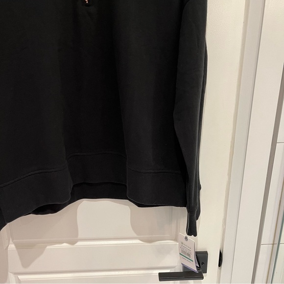 Woman’s XL - GAIAM Aura Mock Neck Quarter Zip Pullover | Sweatshirt | Black - Picture 5 of 9